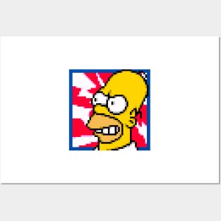 Homer Sprite Posters and Art